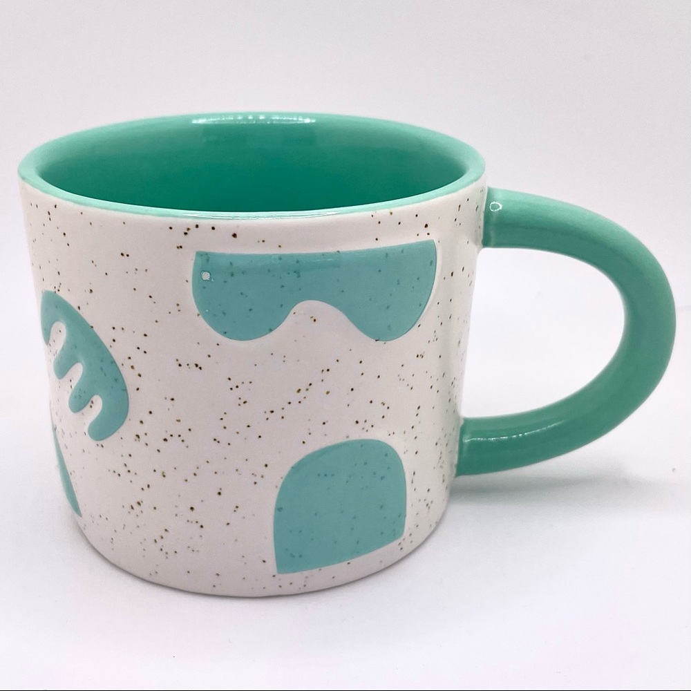 Maven Mint Green and Speckled White Coffee 7oz Coffee Mug